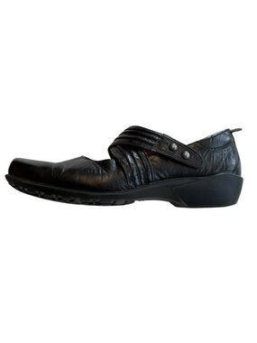 Romika Citylite Mary Jane Black Leather Comfort Shoes EU 40 US 9 9.5